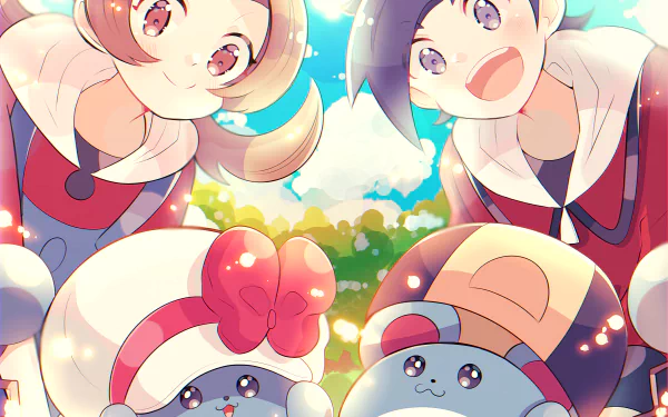Marill (Pokémon) Pokémon: Gold and Silver Anime Pokemon HD Desktop Wallpaper | Background Image