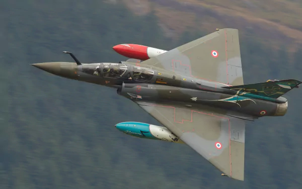 warplane military Dassault Mirage 2000 HD Desktop Wallpaper | Background Image