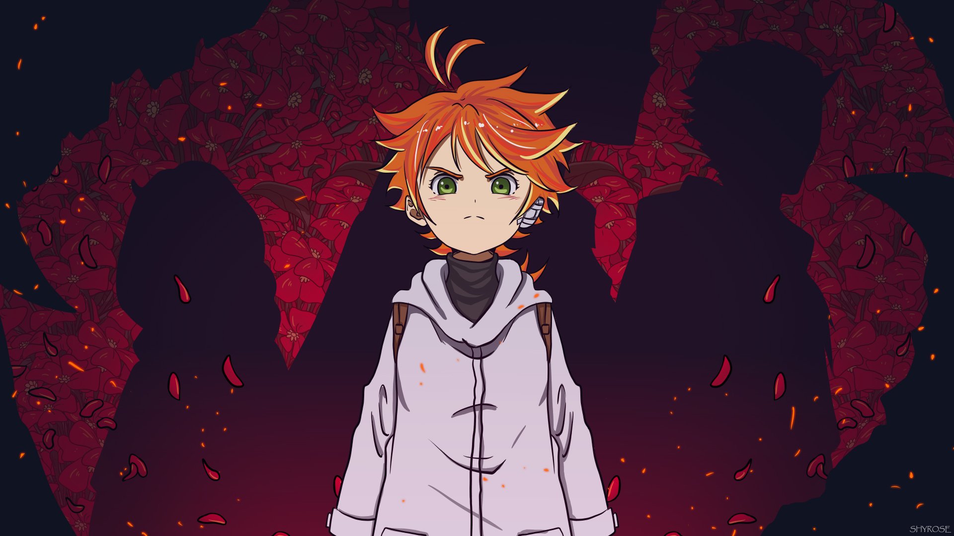 Download Emma (The Promised Neverland) Anime The Promised Neverland HD Wallpaper by Shyrose