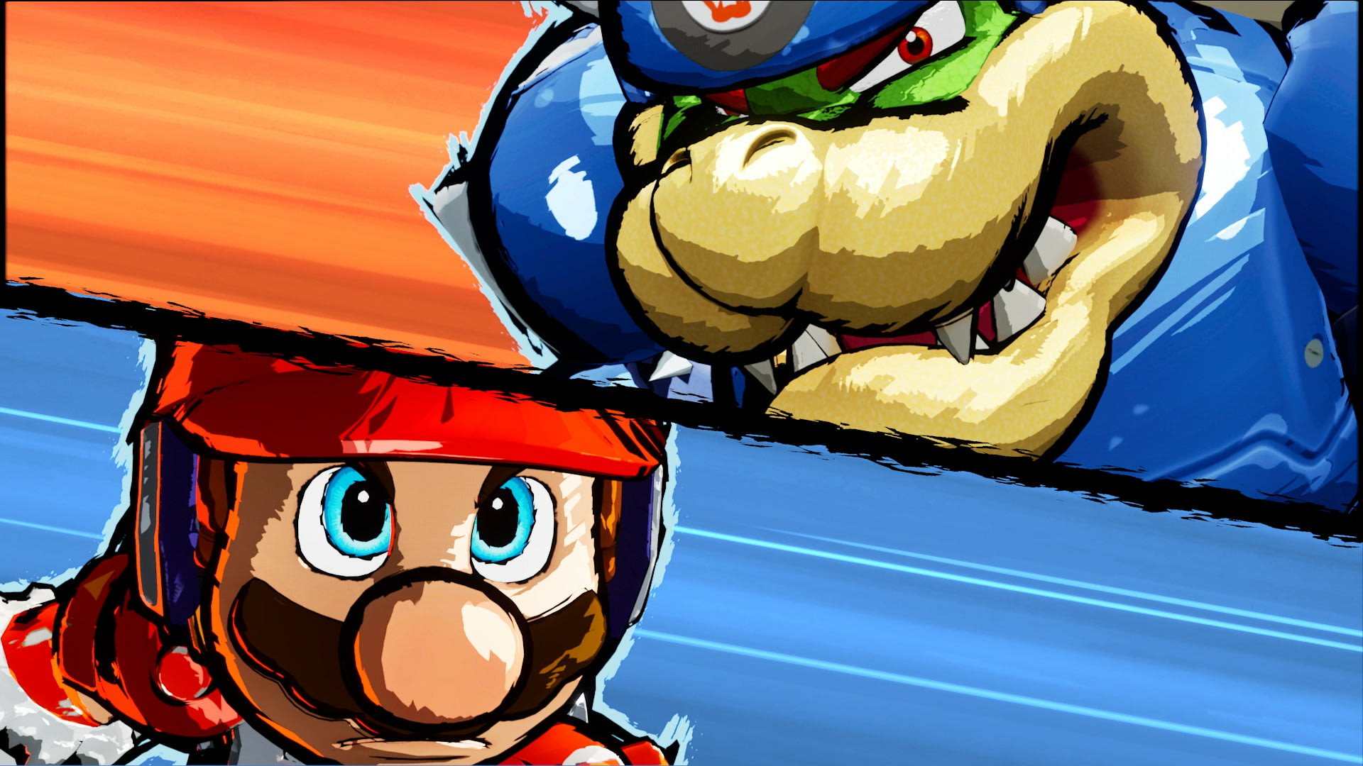 Download Browser Mario Video Game Mario Strikers: Battle League HD Wallpaper