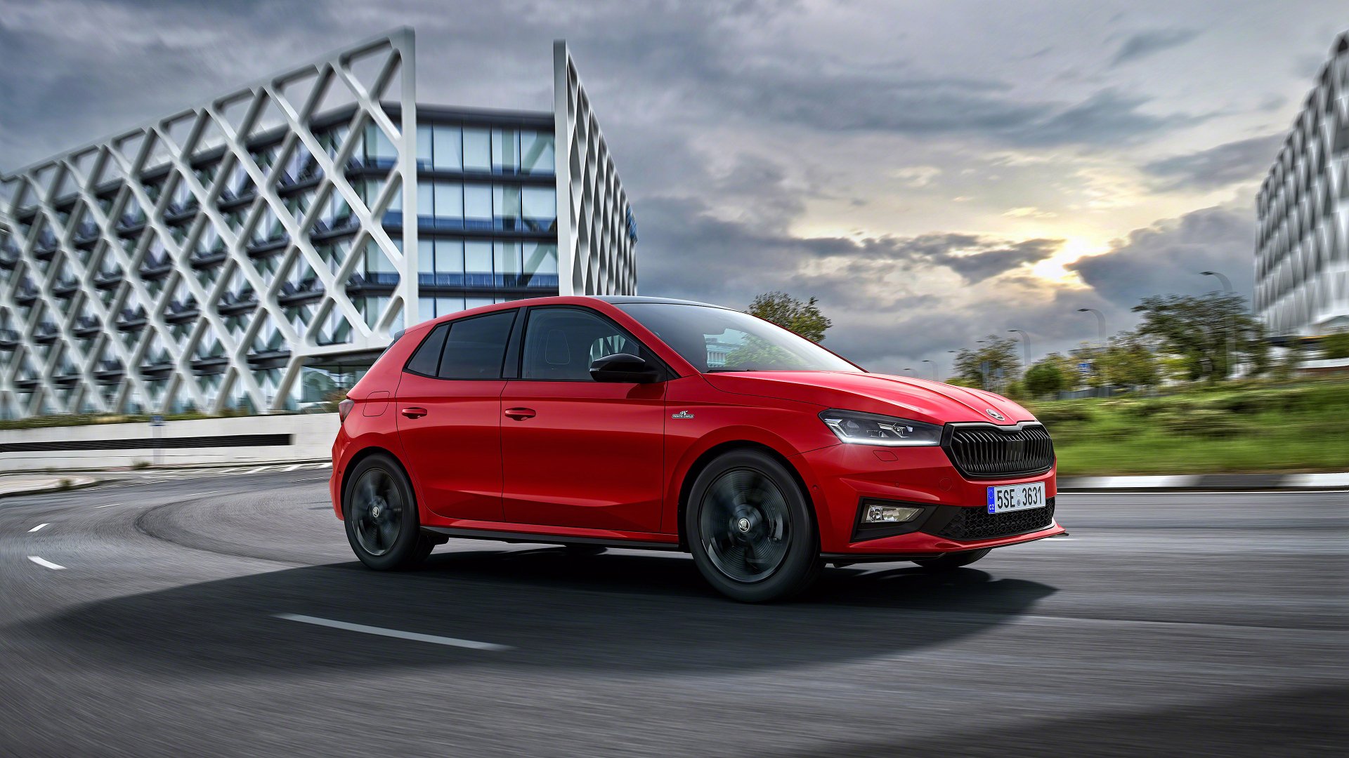 Download Vehicle Skoda Fabia 4k Ultra HD Wallpaper