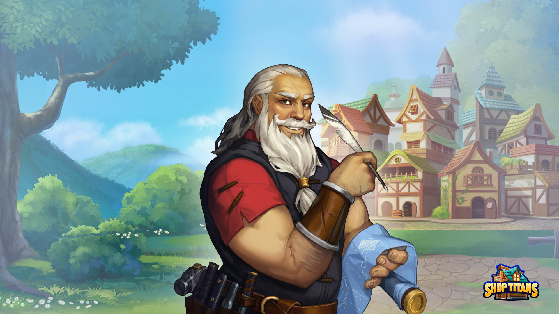 Download Video Game Shop Titans HD Wallpaper