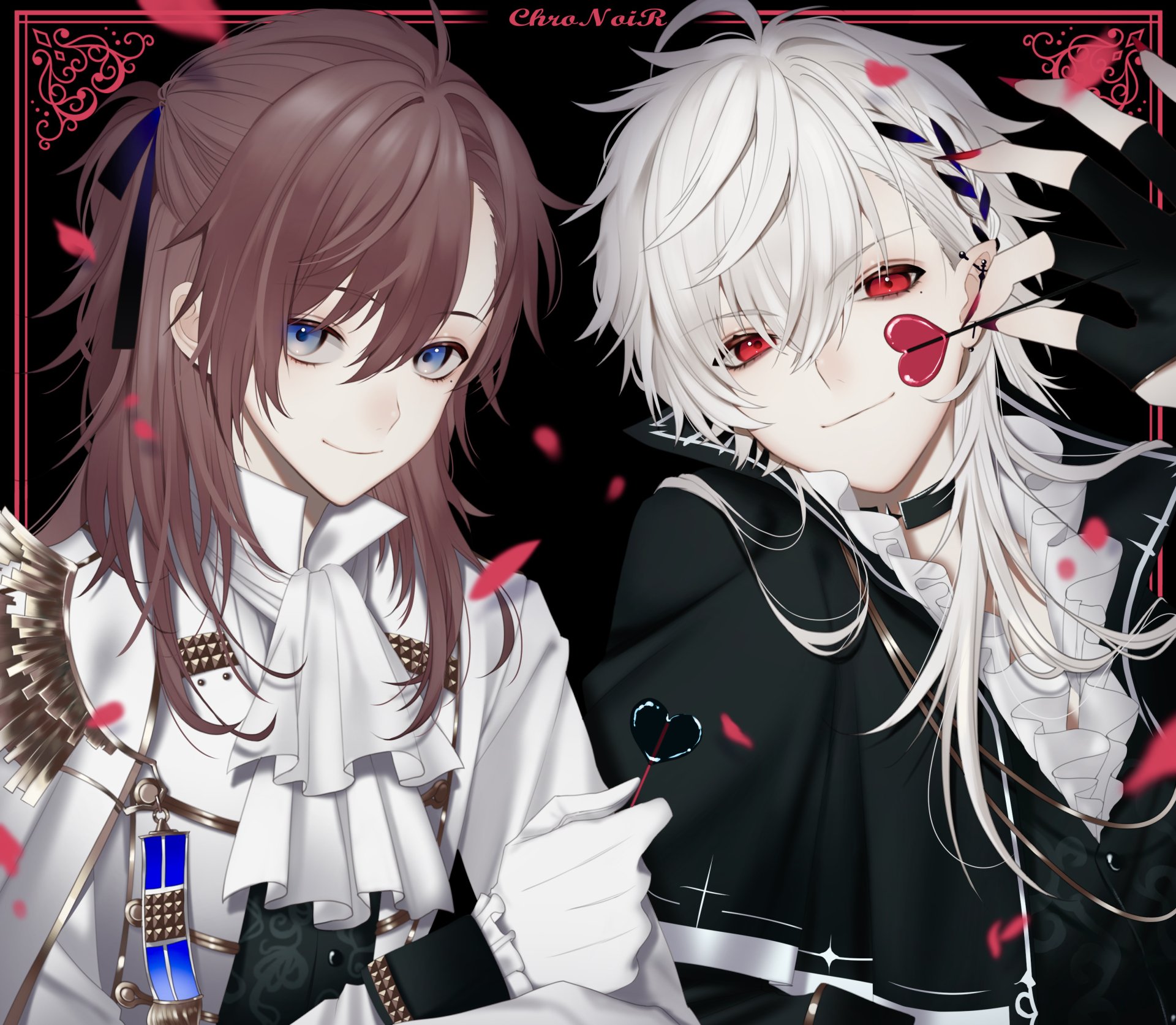 Download Nijisanji Kuzuha (Virtual YouTuber) Kanae (Virtual Youtuber) Anime Virtual Youtuber HD Wallpaper