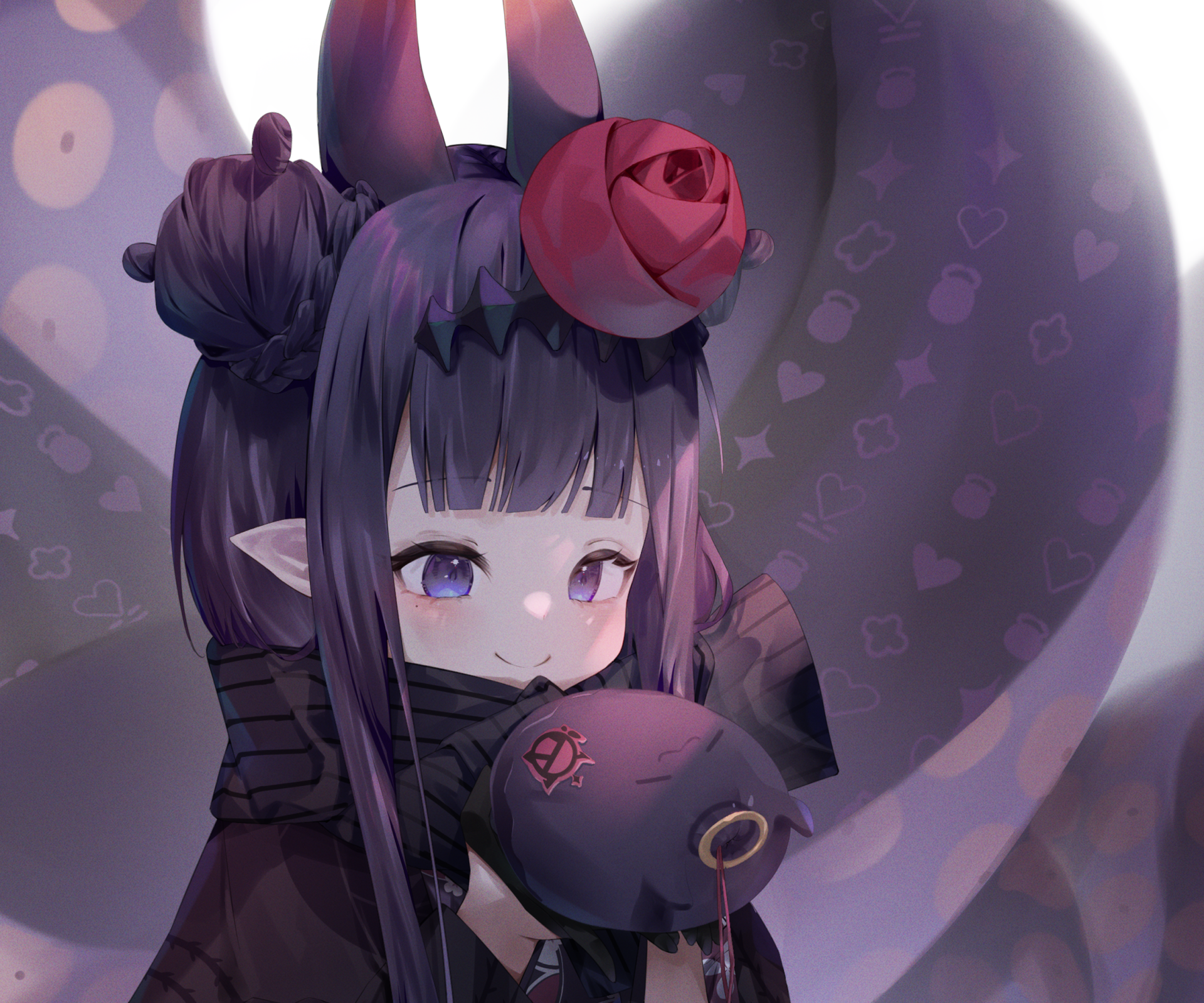 Download Ninomae Ina'nis Hololive Anime Virtual Youtuber HD Wallpaper