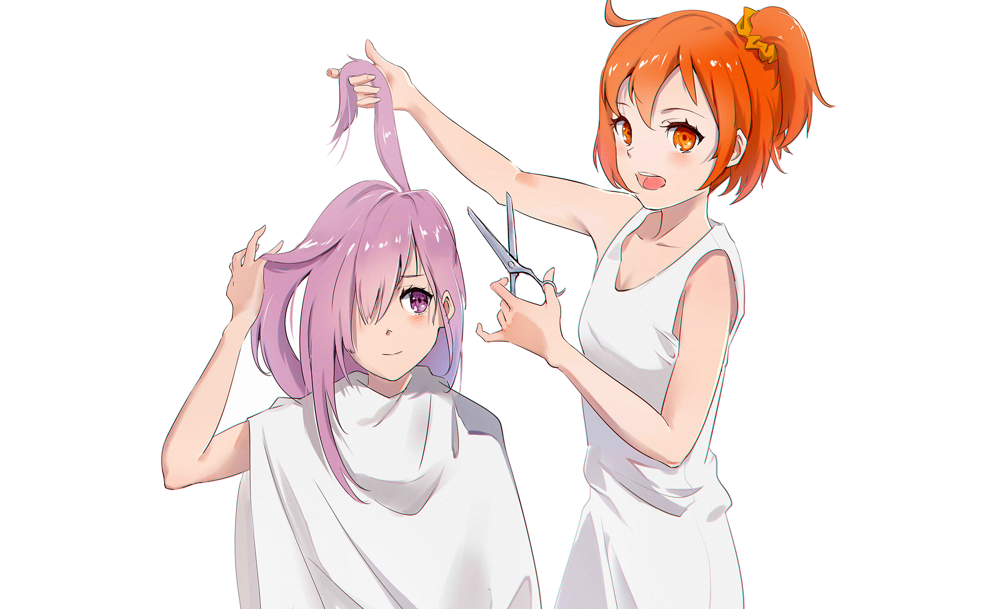 Download Mika Jougasaki Anime The IDOLM@STER Cinderella Girls HD Wallpaper