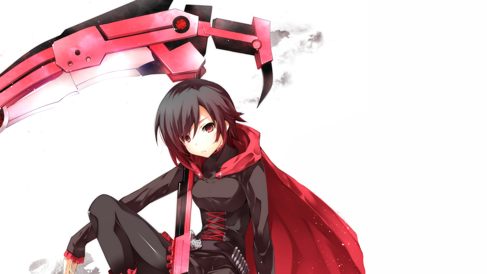 Download Ruby Rose (RWBY) Anime RWBY HD Wallpaper by ひじきめし