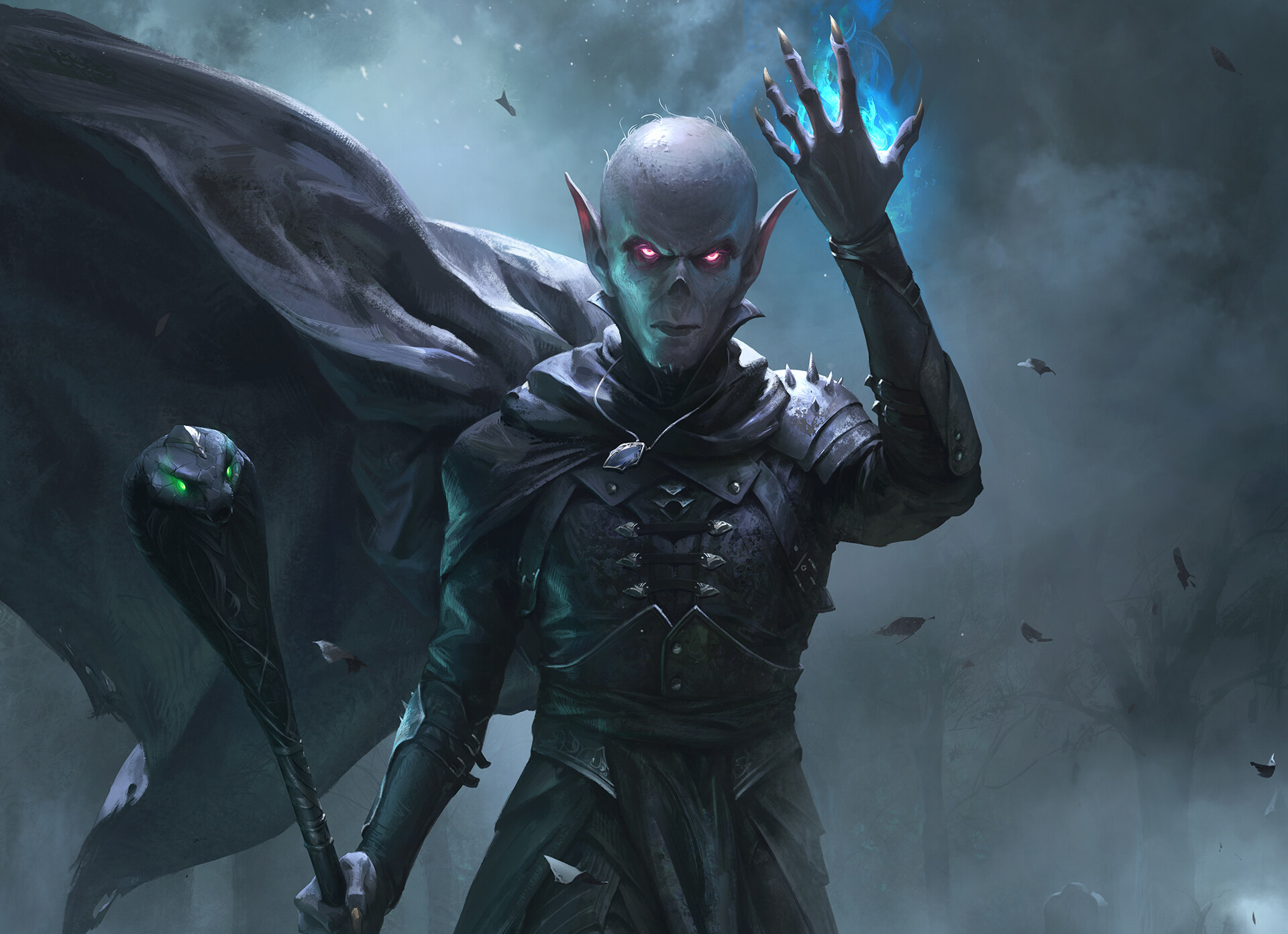 Download Dark Vampire HD Wallpaper by XiaoGuang Sun