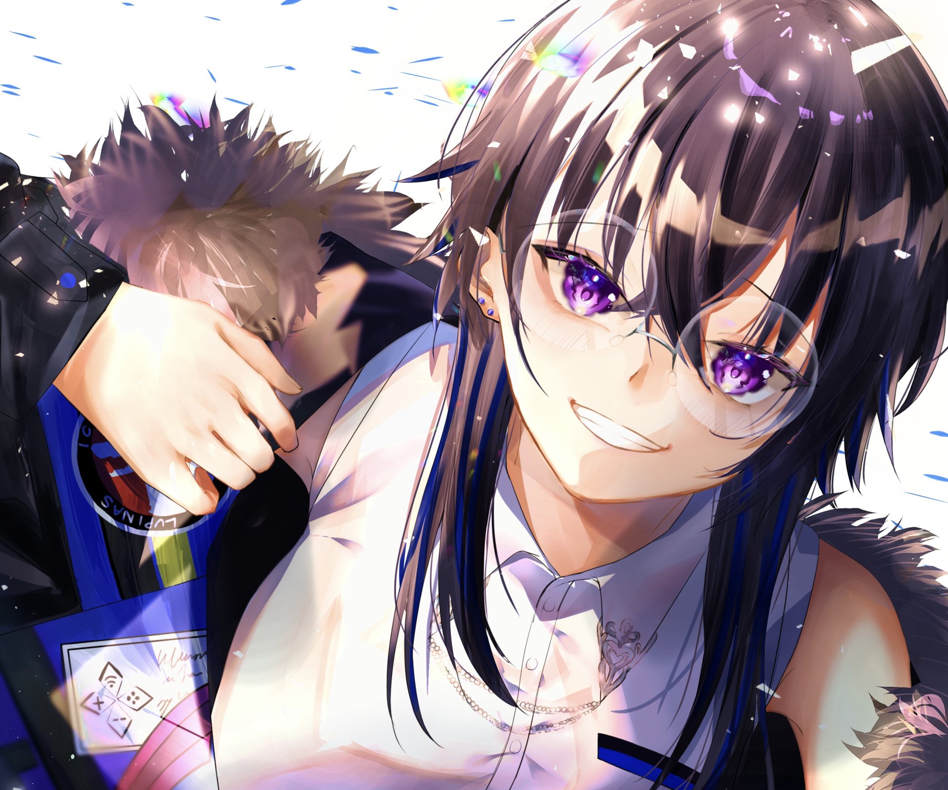 Download Lupinus Virtual Games VSPO! Ichinose Uruha Anime Virtual Youtuber HD Wallpaper by Lou