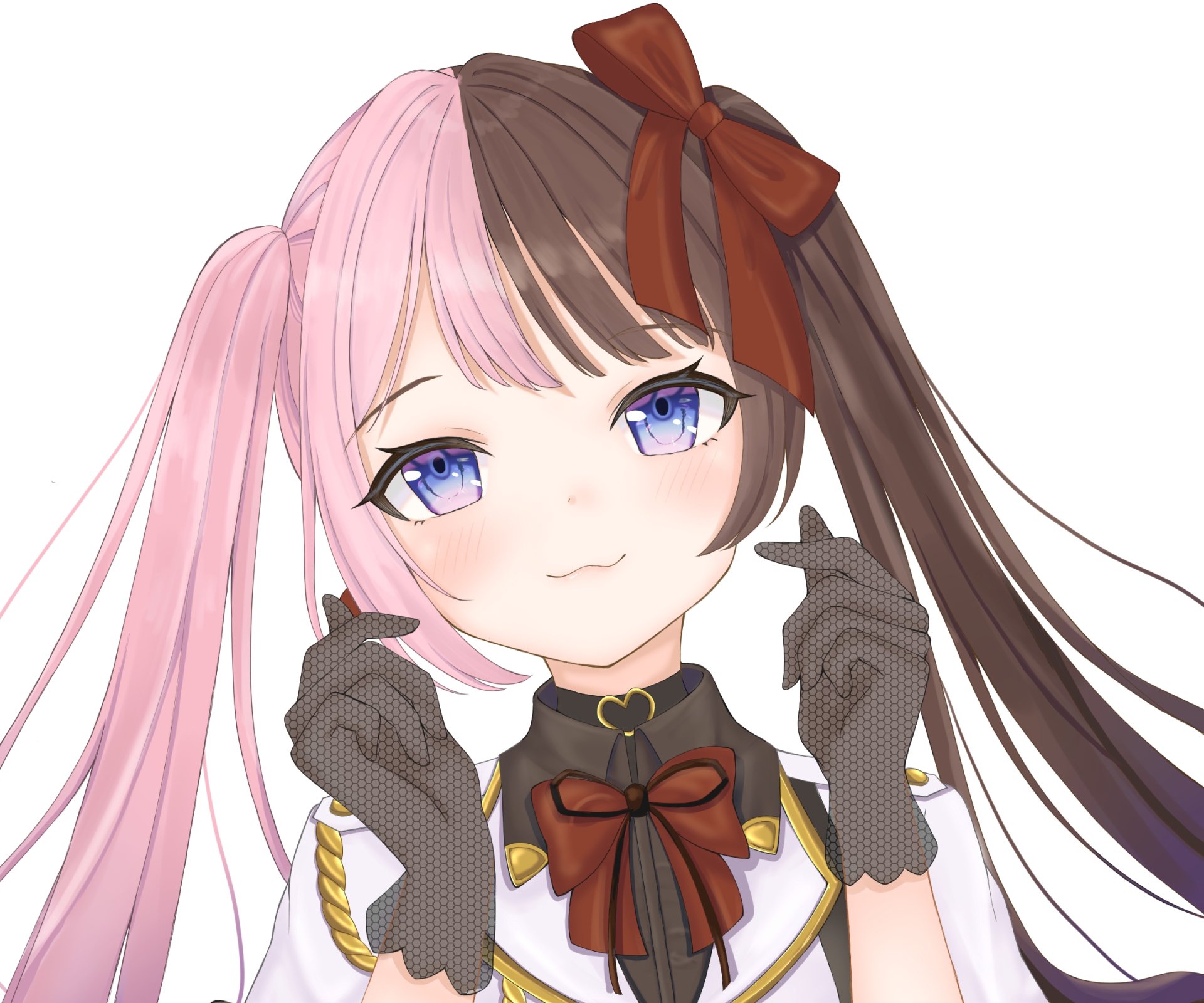 Download VSPO! Tachibana Hinano Iris Black Games Anime Virtual Youtuber HD Wallpaper by モカロン