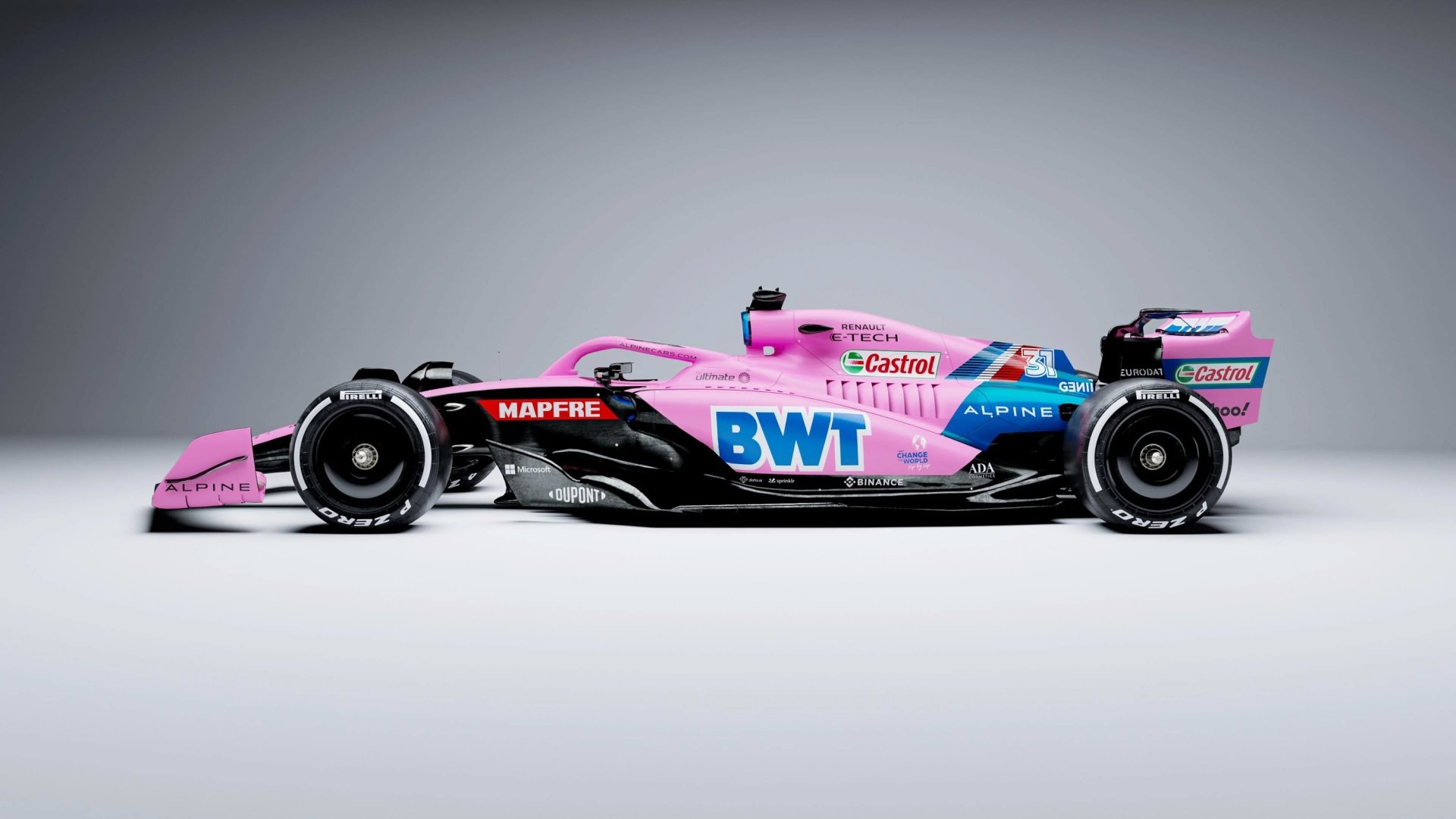 Download Race Car F1 2022 Alpine F1 Team F1 Sports HD Wallpaper