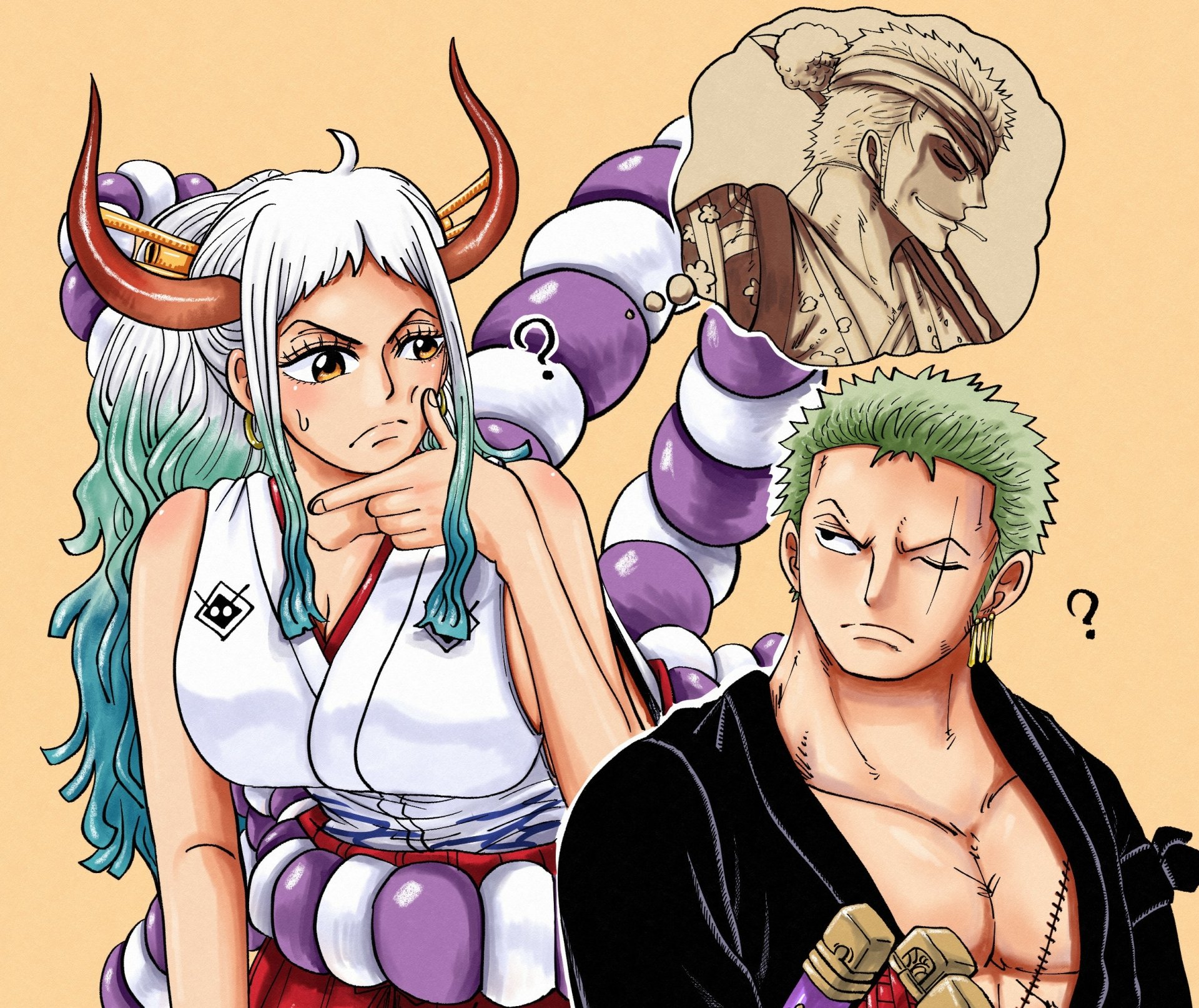 Download Roronoa Zoro Yamato (One Piece) Anime One Piece HD Wallpaper ...