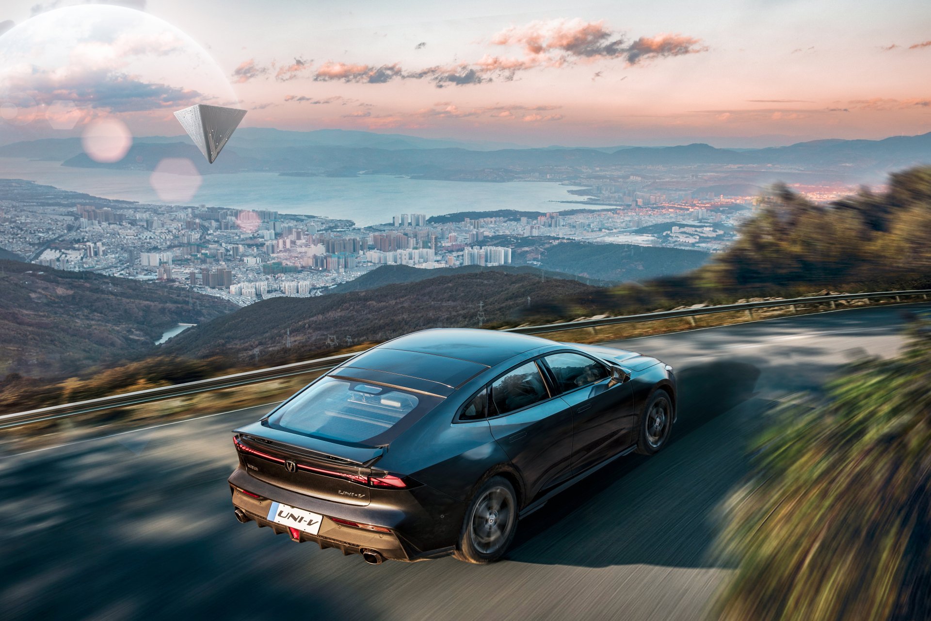 Download Vehicle Changan UNI-V 4k Ultra HD Wallpaper