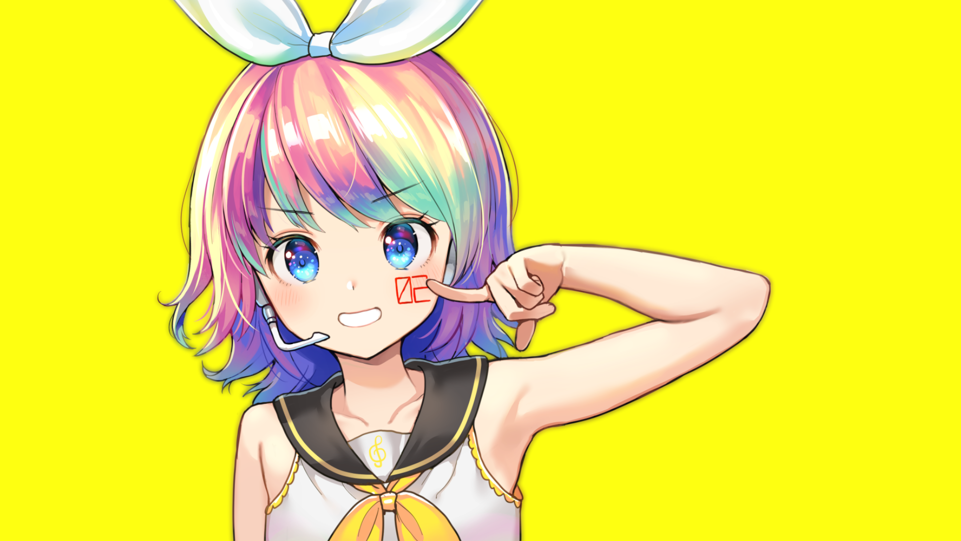 Download Rin Kagamine Anime Vocaloid HD Wallpaper by 西沢5㍉🦀二日目西ひ43a