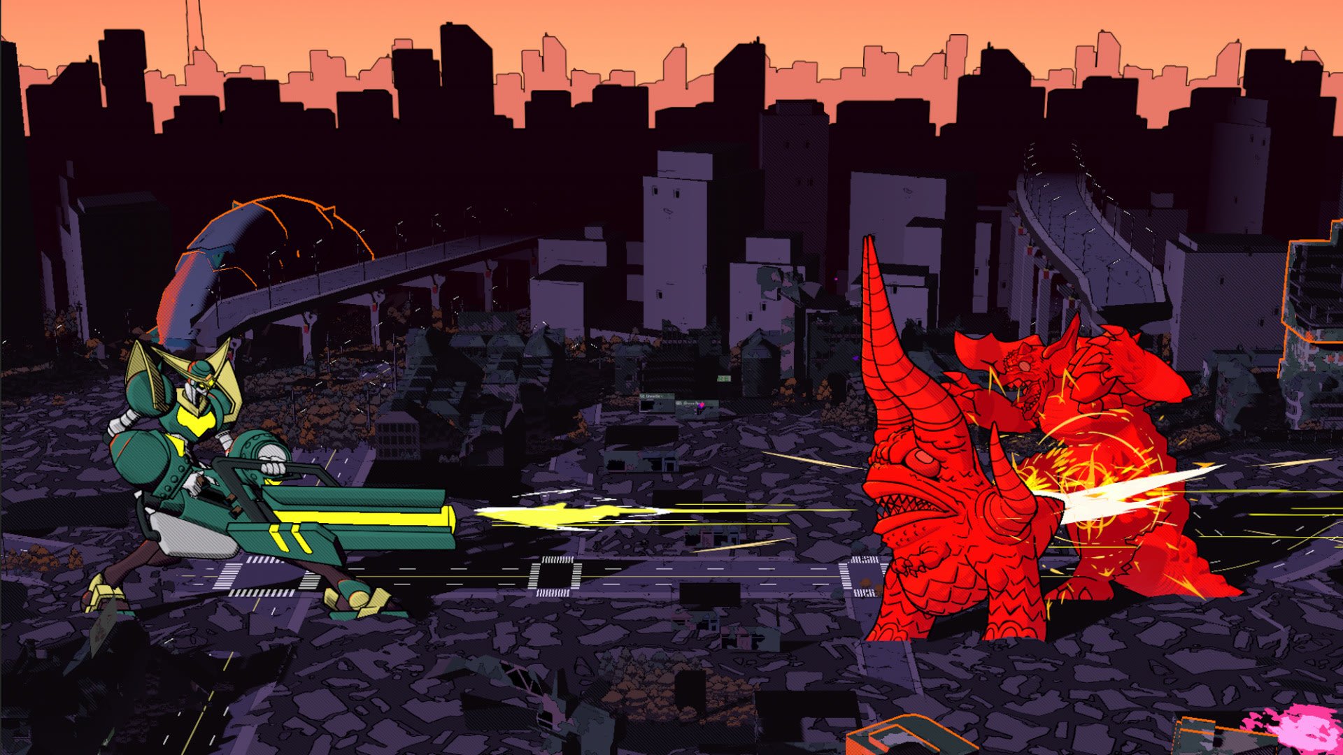 Download Video Game Dawn Of The Monsters HD Wallpaper