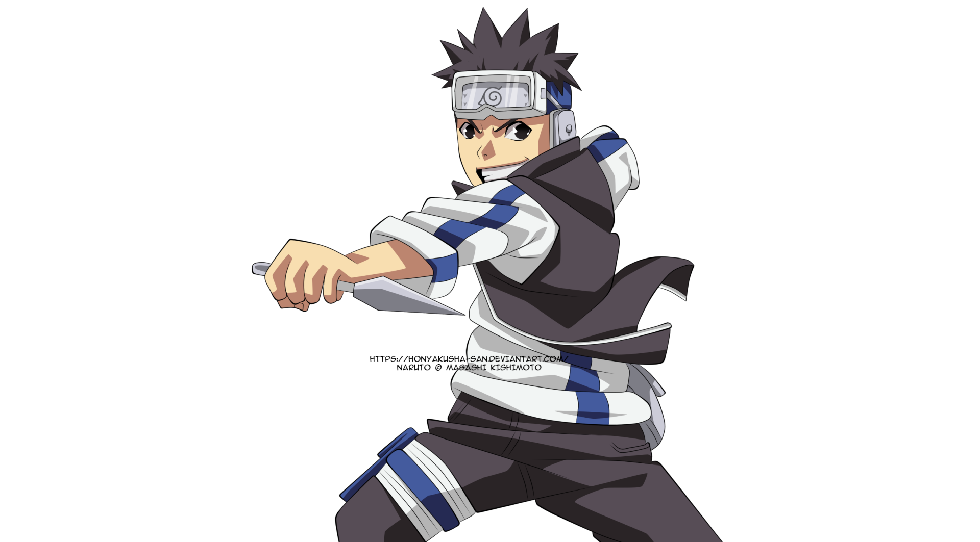 Download Obito Uchiha Anime Naruto HD Wallpaper by HonYakusha-san