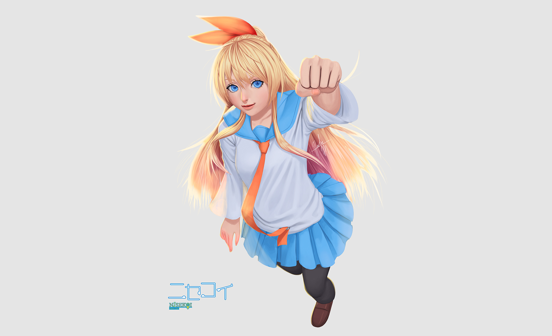 Download Chitoge Kirisaki Anime Nisekoi HD Wallpaper by Carlo Montie