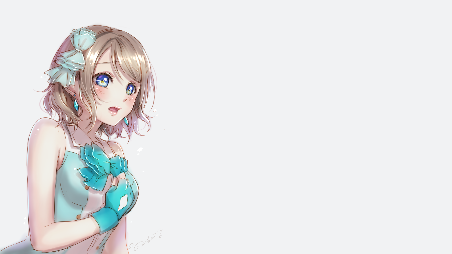 Download You Watanabe Anime Love Live! Sunshine!! HD Wallpaper by 青十紅