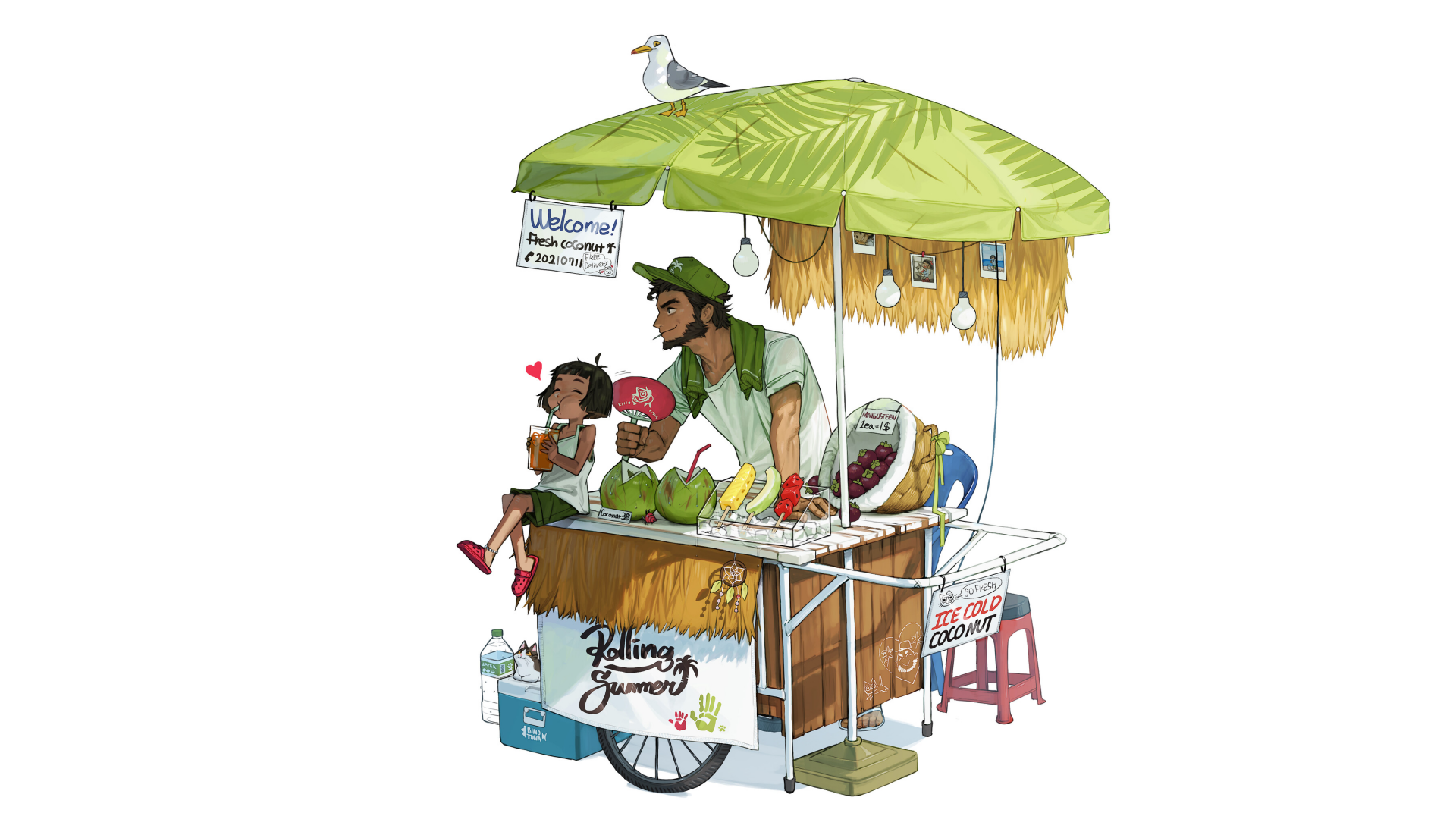 Download Anime Store HD Wallpaper by Rinotuna