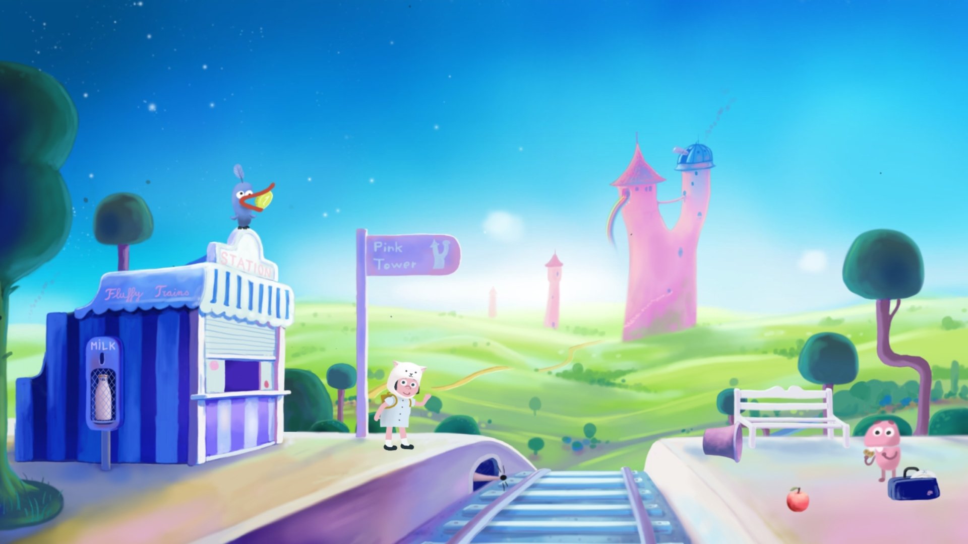 Download Video Game Catie In MeowmeowLand HD Wallpaper