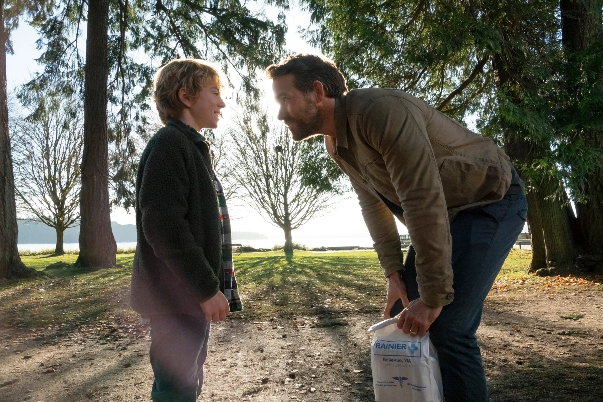 Download Walker Scobell Ryan Reynolds Movie The Adam Project HD Wallpaper