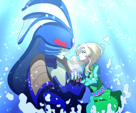 Cure Oasis Anime Tropical-Rouge! Pretty Cure HD Desktop Wallpaper | Background Image