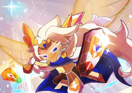 Madeleine Cookie (Cookie Run) video game COOKIE RUN: KINGDOM HD Desktop Wallpaper | Background Image