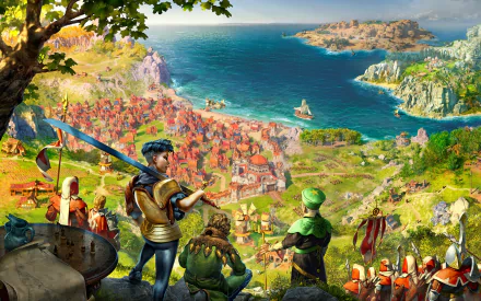 video game The Settlers (2022) HD Desktop Wallpaper | Background Image
