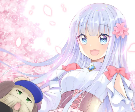 Kagami Sakimori Anime She Professed Herself Pupil of the Wise Man HD Desktop Wallpaper | Background Image