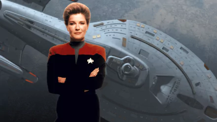  Captain Kathryn Janeway and the U.S.S. Voyager
