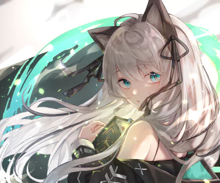 Mint (Arknights) video game Arknights HD Desktop Wallpaper | Background Image