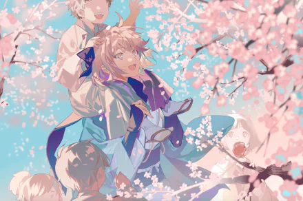 Sakura Saber Anime Fate/Grand Order HD Desktop Wallpaper | Background Image