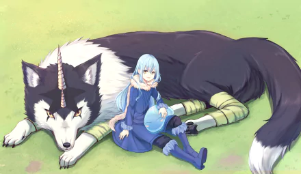 Ranga (That Time I Got Reincarnated as a Slime) Rimuru Tempest Anime That Time I Got Reincarnated as a Slime HD Desktop Wallpaper | Background Image
