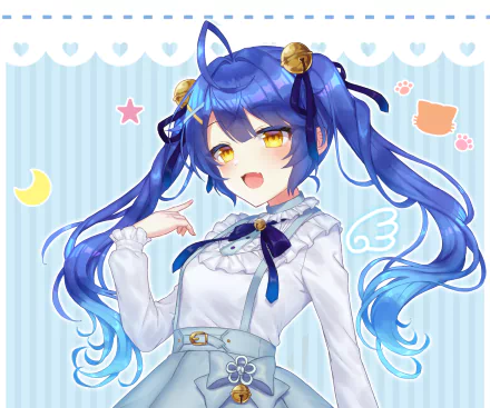 Nijisanji Amamiya Kokoro Anime Virtual Youtuber HD Desktop Wallpaper | Background Image