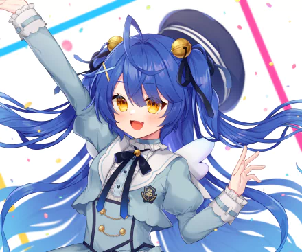 Nijisanji Amamiya Kokoro Anime Virtual Youtuber HD Desktop Wallpaper | Background Image