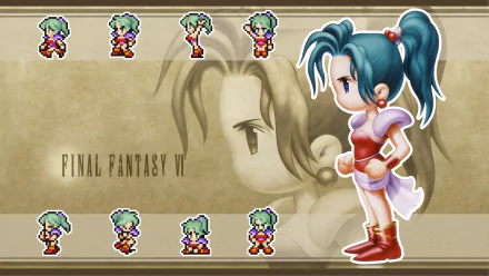 Terra Branford video game Final Fantasy VI HD Desktop Wallpaper | Background Image