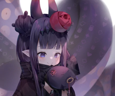 Ninomae Ina'nis hololive Anime Virtual Youtuber HD Desktop Wallpaper | Background Image