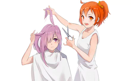 Mika Jougasaki Anime The iDOLM@STER Cinderella Girls HD Desktop Wallpaper | Background Image