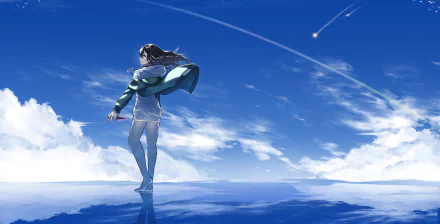 Lupinus Virtual Games VSPO! Ichinose Uruha Anime Virtual Youtuber HD Desktop Wallpaper | Background Image