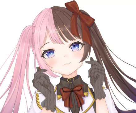 VSPO! Tachibana Hinano Iris Black Games Anime Virtual Youtuber HD Desktop Wallpaper | Background Image