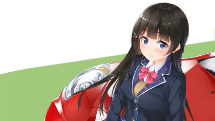 Tsukino Mito Anime Virtual Youtuber HD Desktop Wallpaper | Background Image