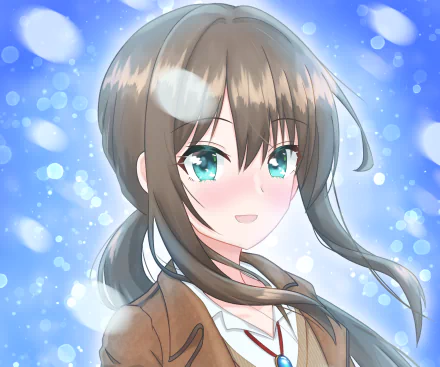 Rin Shibuya Anime The iDOLM@STER Cinderella Girls HD Desktop Wallpaper | Background Image