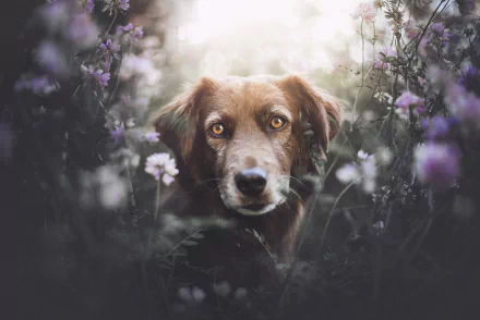 stare Animal nova scotia duck tolling retriever HD Desktop Wallpaper | Background Image