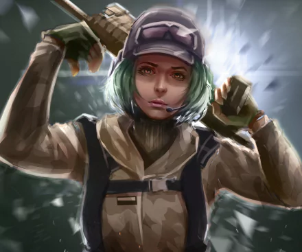 Ela (Tom Clancy's Rainbow Six: Siege) video game Tom Clancy's Rainbow Six: Siege HD Desktop Wallpaper | Background Image