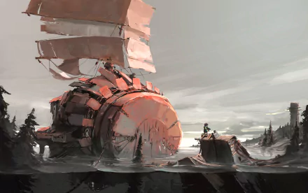 video game Far: Changing Tides HD Desktop Wallpaper | Background Image