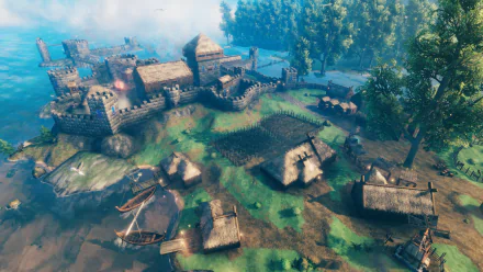 video game Valheim HD Desktop Wallpaper | Background Image