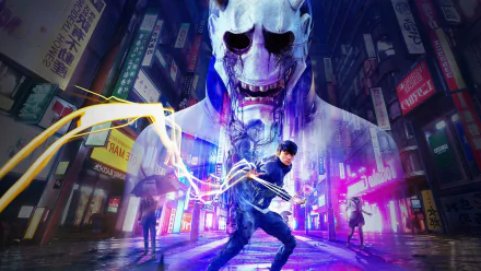 video game GhostWire: Tokyo HD Desktop Wallpaper | Background Image