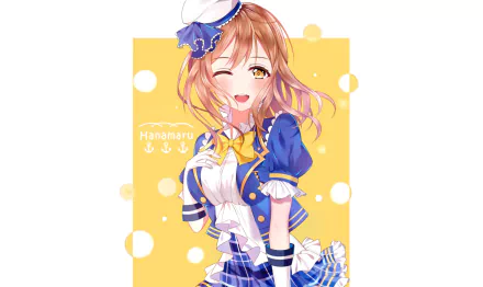Hanamaru Kunikida Anime Love Live! Sunshine!! HD Desktop Wallpaper | Background Image