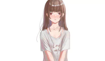 Anime girl anime girl HD Desktop Wallpaper | Background Image