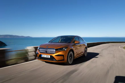 vehicle Skoda Enyaq iV 80 HD Desktop Wallpaper | Background Image