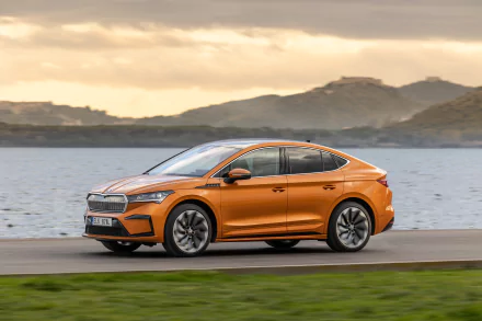 vehicle Skoda Enyaq iV 80 HD Desktop Wallpaper | Background Image